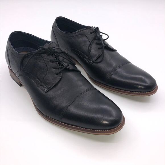 Florsheim - Lace Up Black Cap Toe Oxford Size 10.5M - FLEX 14317-001 main image 10